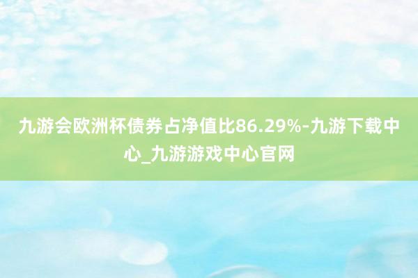 九游会欧洲杯债券占净值比86.29%-九游下载中心_九游游戏中心官网